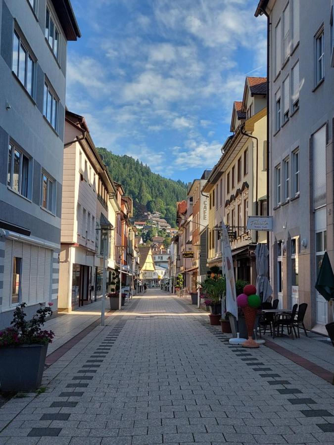 Apartement Am Waldrand Бад-Вильдбад Экстерьер фото